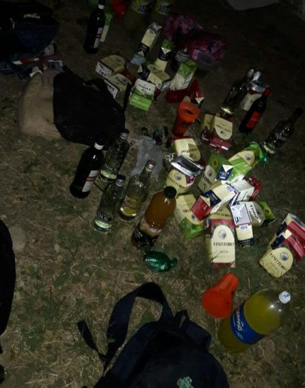 Fiesta clandestina en Joaquín V. González: había 15 menores y bebidas alcohólicas
