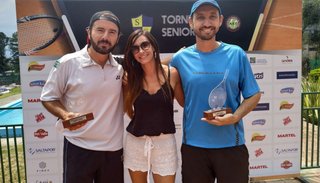 En el Sporting, los seniors campeones de tenis