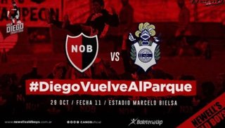 Newell’s aumenta un 300% las entradas para ver a Maradona