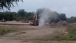 Explotó una cañería de gas en Yrigoyen y se interrumpió el servicio en la zona: cortaron el tránsito en la ruta 34