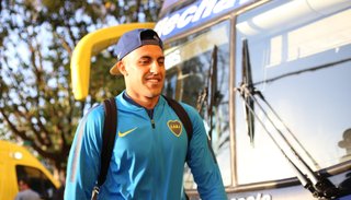 Wanchope quedó concentrado en Boca