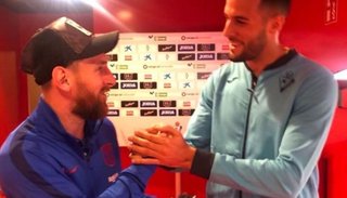 Cómo fue el encuentro entre Esteban Burgos y Lionel Messi