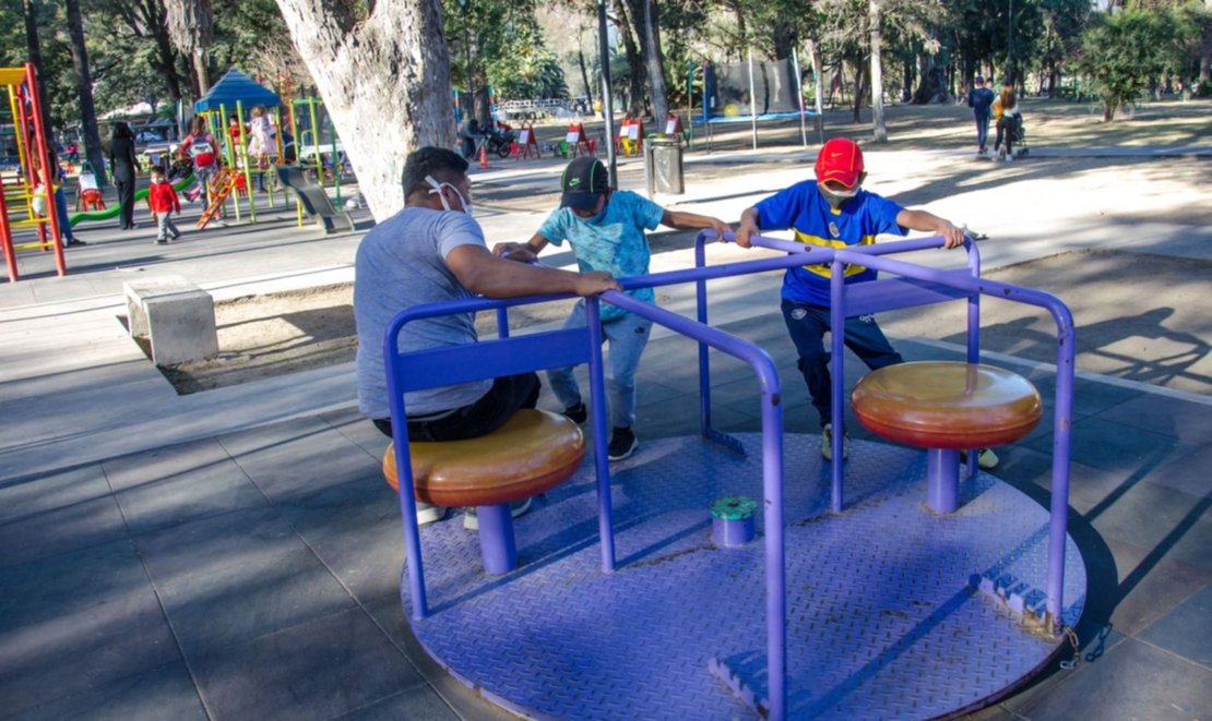 En 2020, algunos chicos aprovecharon los días permitidos para salir a jugar en medio de la pandemia. En 2020, algunos chicos aprovecharon los días permitidos para salir a jugar en medio de la pandemia.
