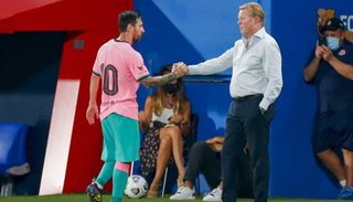 Koeman: "En mi cabeza, siempre asumí que Messi se quedaría"