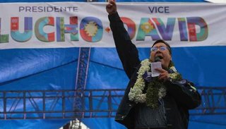 Arce obtuvo casi el doble de votos que Mesa