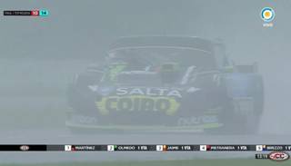 La lluvia complicó a los salteños en el autódromo de La Plata