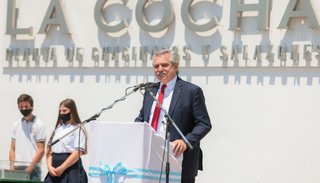 Alberto Fernández: “Vamos a dejar los planes y cambiarlos por empleos”