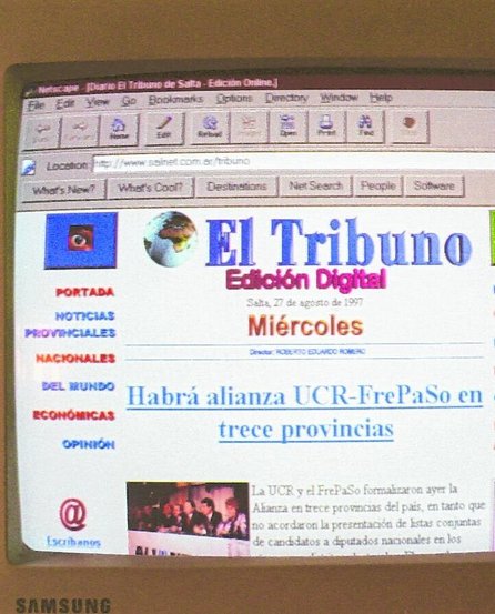 A 25 años del nacimiento de eltribuno.com