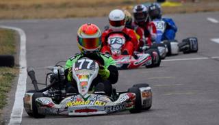 Se corre la sexta fecha del karting