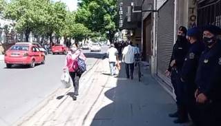 El centro, con veredas libres por primera vez en mucho tiempo