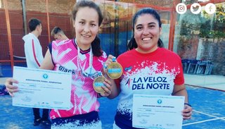 Salteñas ganaron el Nacional de pádel