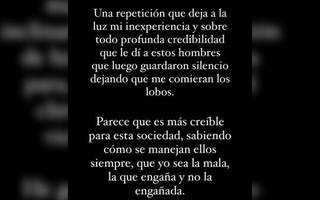 La China Suárez rompió el silencio