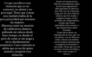 La China Suárez rompió el silencio