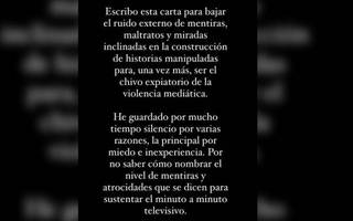 La China Suárez rompió el silencio