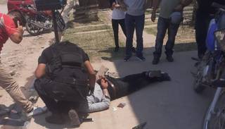 Policías de civil detuvieron a un ladrón de 1 millón de pesos en pleno escape en Jujuy