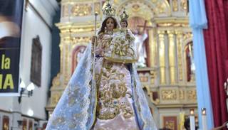Inició la procesión y misa en honor a la Virgen de Rio Blanco y Paypaya