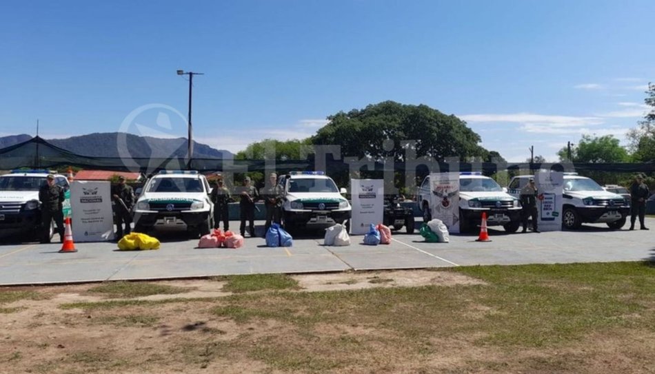 Aguaray: gendarmes secuestraron 270 kilos de cocaína 