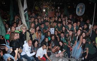 Los premiados en categoría Carrozas