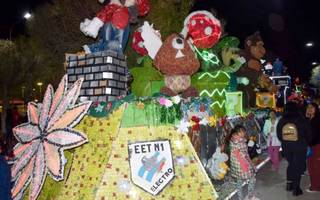 La “industrial” de La Quiaca, 1º premio en carroza técnica