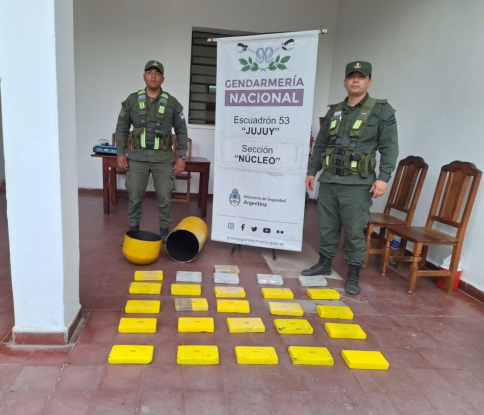 Decomisaron cocaína valuada en 270 millones de pesos- Decomisaron cocaína valuada en 270 millones de pesos