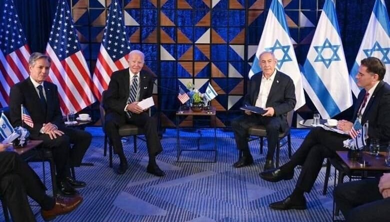 Biden llegó a Tel Aviv y avaló la versión israelí sobre el ataque a un hospital en Gaza
