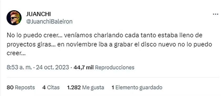 El dolor de los famosos por la muerte de Ricardo Iorio- El dolor de los famosos por la muerte de Ricardo Iorio