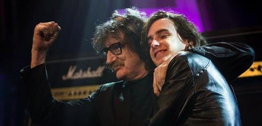 Charly Garcia Y Benito En Homenaje A Gustavo Cerati