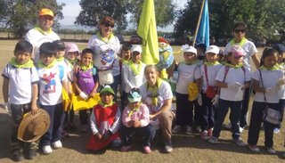Los jardineritos de Cerrillos protagonizaron una cruzada por un "pueblo limpio"