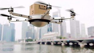 Google avanza con el uso de drones para entregar medicamentos y comida