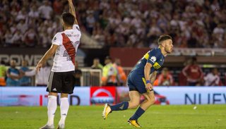 El gran momento que vive Nandez, el héroe del Superclásico