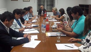 Video: Educación recibió a los representantes de los IES
