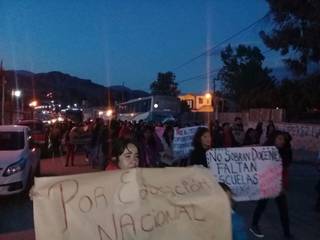 Tilcara también se manifestó en contra de la Reforma Educativa