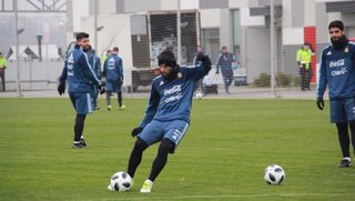 Una prueba sin Messi y con varios cambios