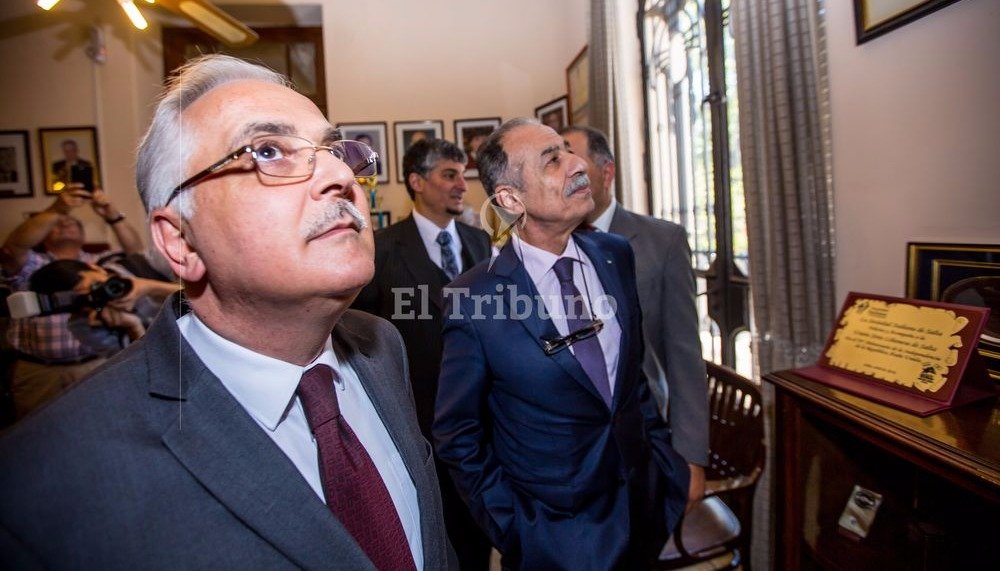 Visita de autoridades de Siria y Palestina