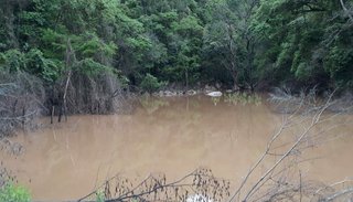 Definen medidas a tomar con la laguna que se formó en el cerro