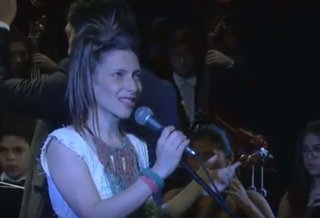 La madrina del festival brilló en el teatro Mitre