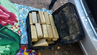 Secuestraron 32 kilos de marihuana en Yuto