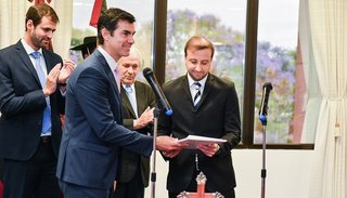 Urtubey tomó juramento al nuevo Secretario de Programación Económica y Financiera provincial