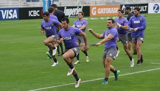 Los Pumas, listos para jugar contra Irlanda