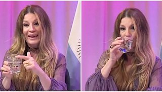 Gisela Barreto de nuevo: con un vaso de agua explicó los "peligros" del sexo anal