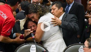Asesinaron a mi hija, gritó una diputada en plena sesión y estalló en llanto