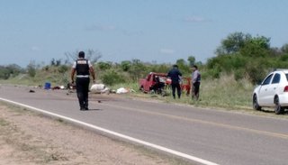 Motoquero brasileño murió en la ruta 16