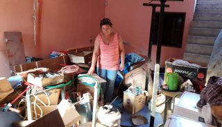 Propietario destruyó muebles de inquilina