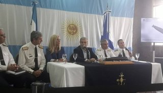 EN VIVO. "El ARA estaba a más de 900 metros de profundidad"