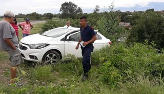 San Pedro: salvó milagrosamente su vida tras perder el control de su auto