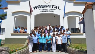 La comunidad de La Merced celebró los 80 años del hospital "Dr. Nicolás Lozano"