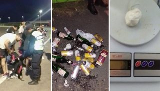Le secuestran drogas, alcohol y entradas a hinchas de River