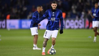 El cómodo líder PSG, con Di María, Paredes e Icardi, ante Brest