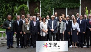 El Grupo de Puebla respaldó a Evo Morales y llamó a "respetar la democracia boliviana"