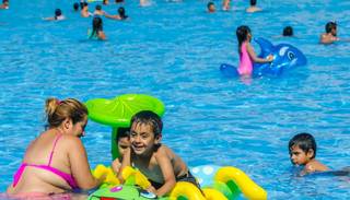 Calor, lluvia y baja de temperatura